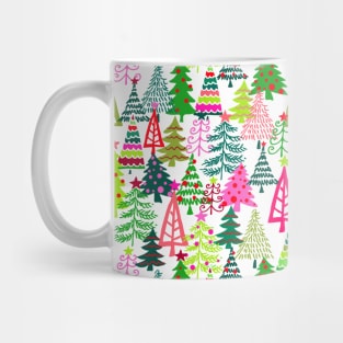 Modern Christmas Trees 52 Mug